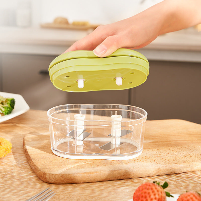 Hand Push Garlic Cutter
