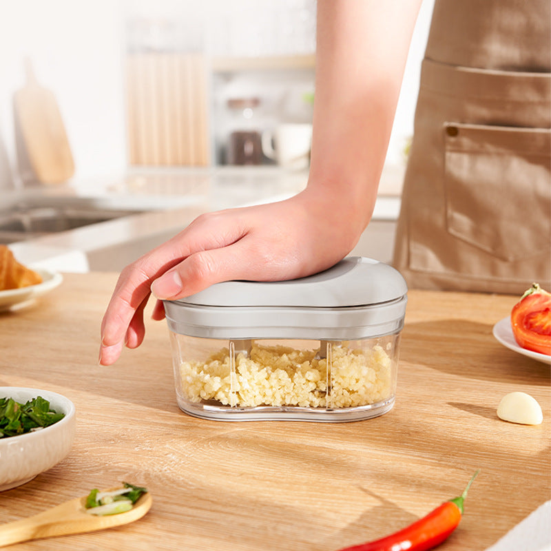Hand Push Garlic Cutter